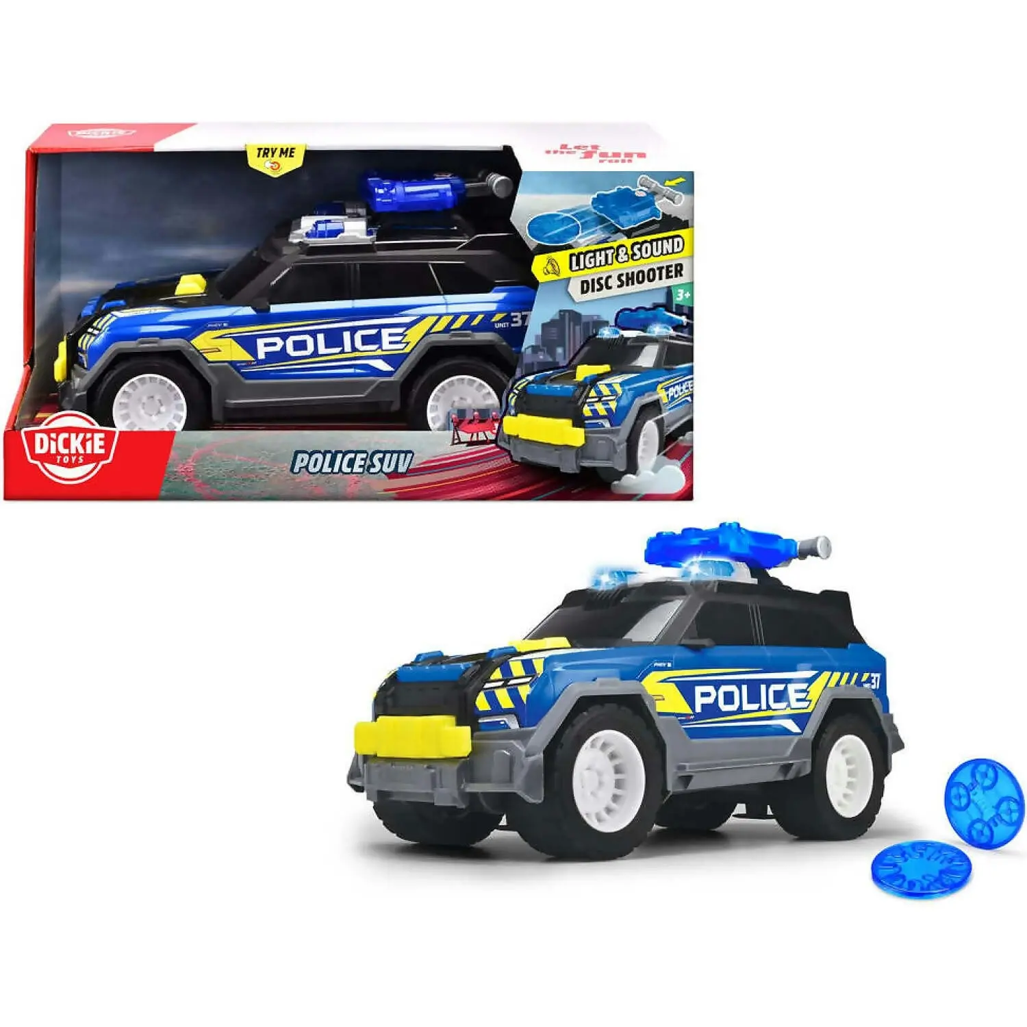 Dickie Toys - Police Car Suv