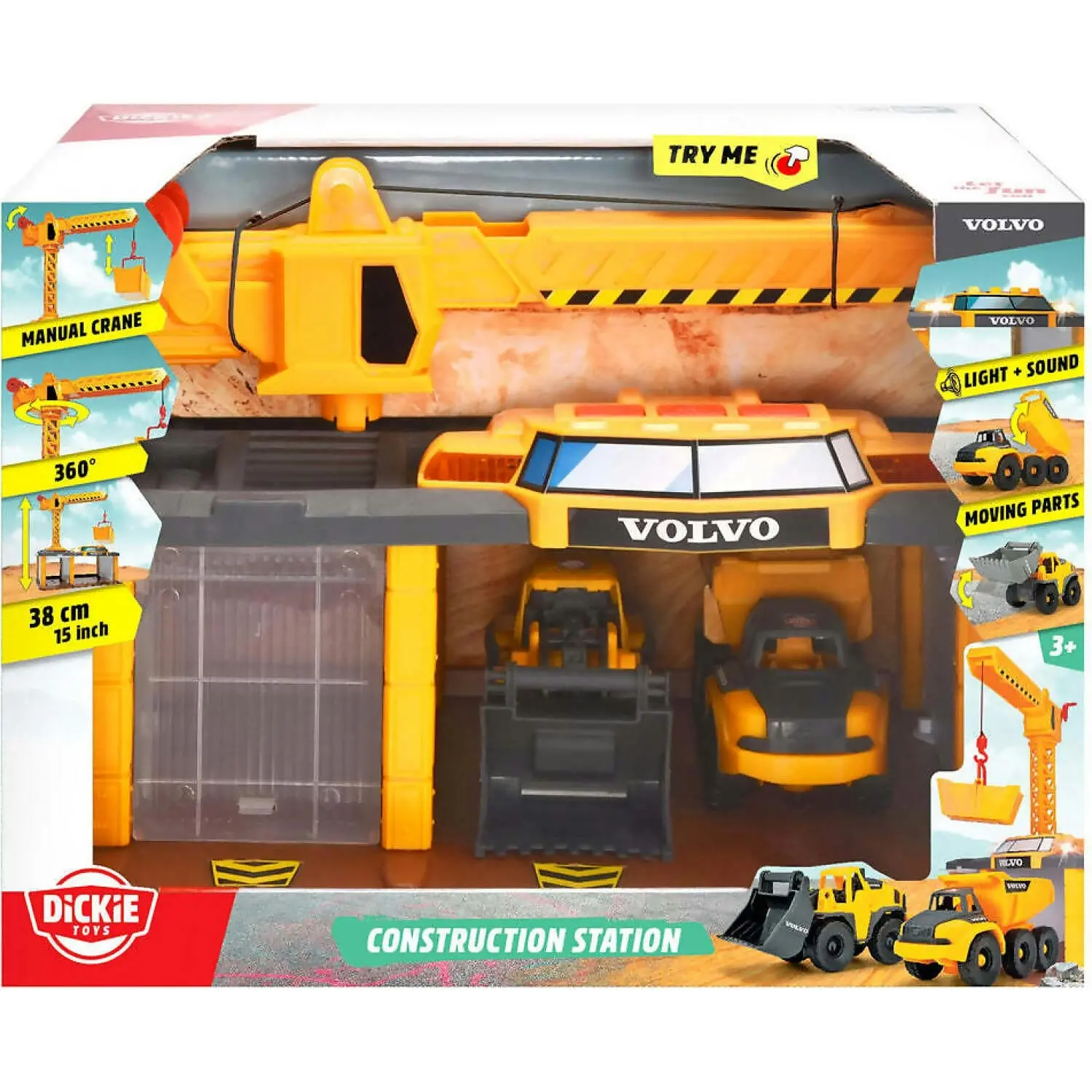 Dickie Toys - Construction Station Volvo