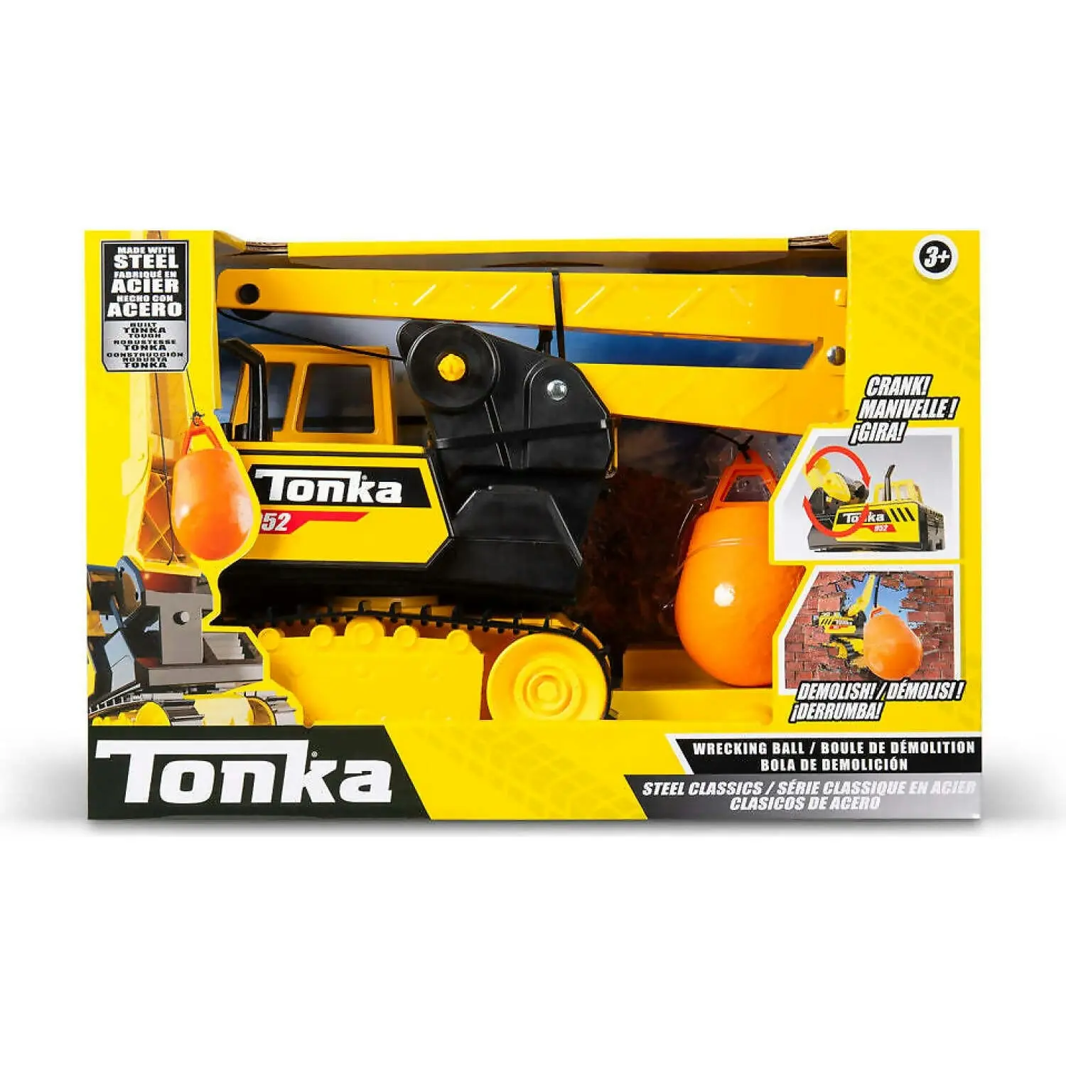 Tonka - Steel Classics Wrecking Ball & Crane