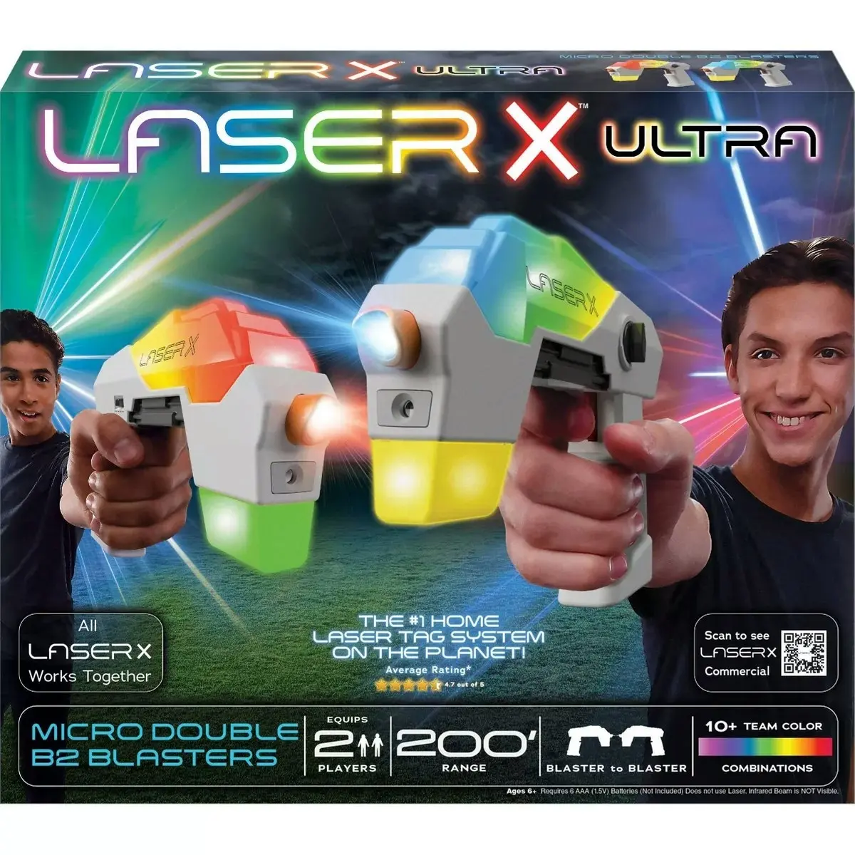 Laser X - Ultra Micro Double B2 Blasters