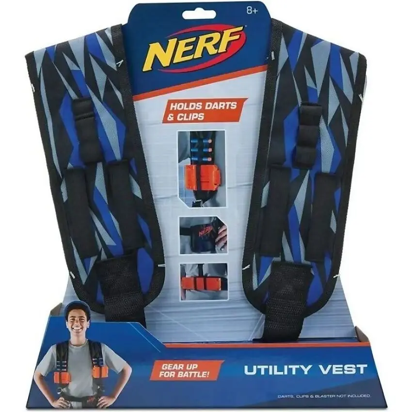 Nerf - Elite Soft Utility Vest 19-inch Hasbro