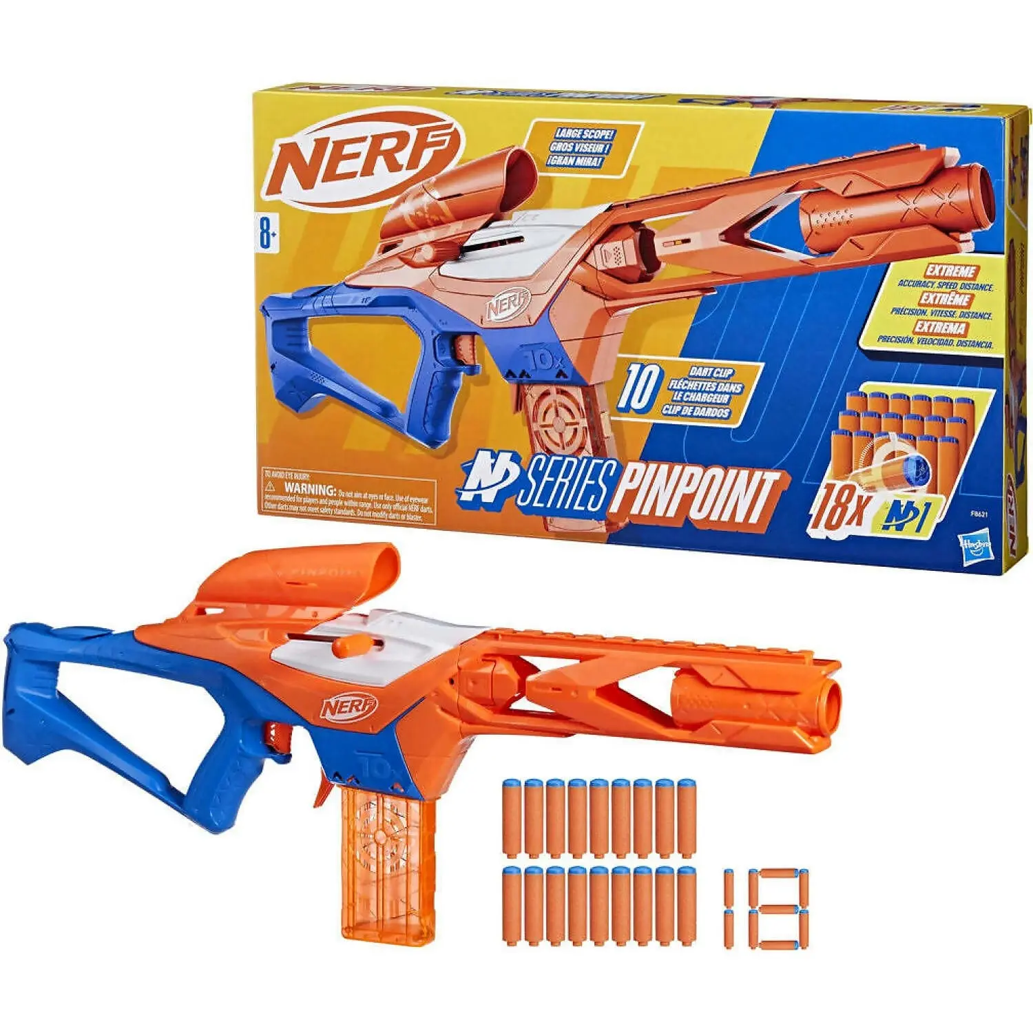 Nerf - N Series Pinpoint Blaster - Hasbro