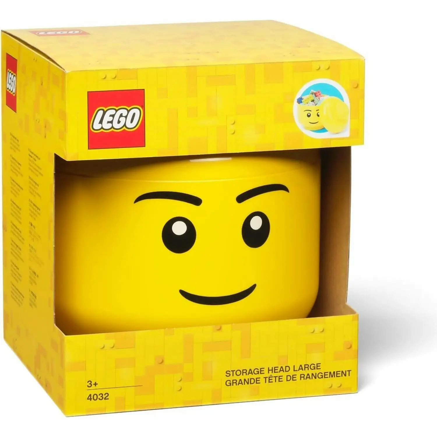 LEGO Storage Head Boy Large - Room Copenhagen