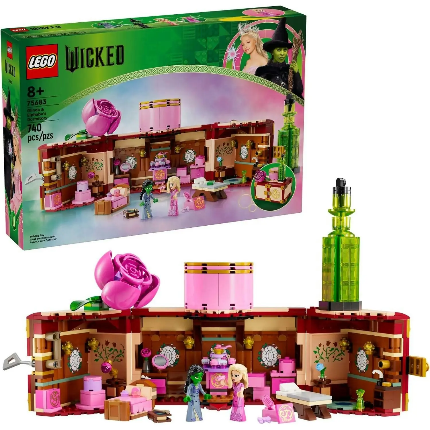 LEGO 75683 Glinda & Elphaba's Dormitory - Wicked