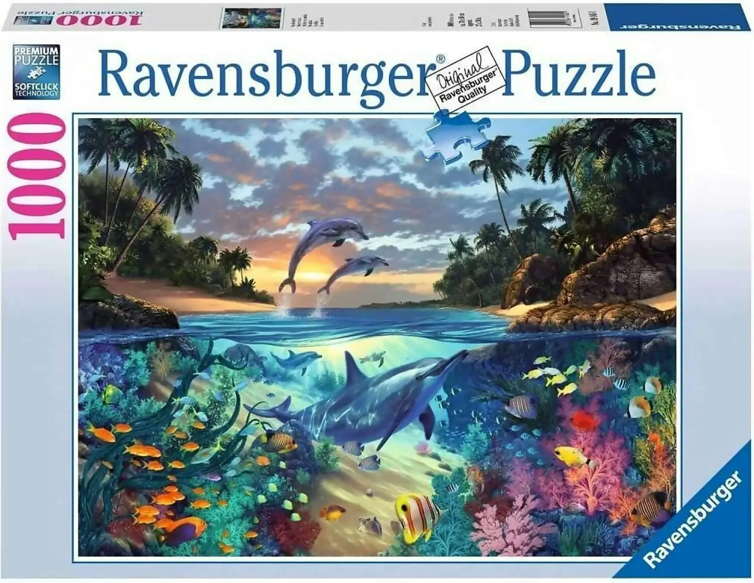 Ravensburger - Coral Bay Jigsaw Puzzle 1000 Pieces