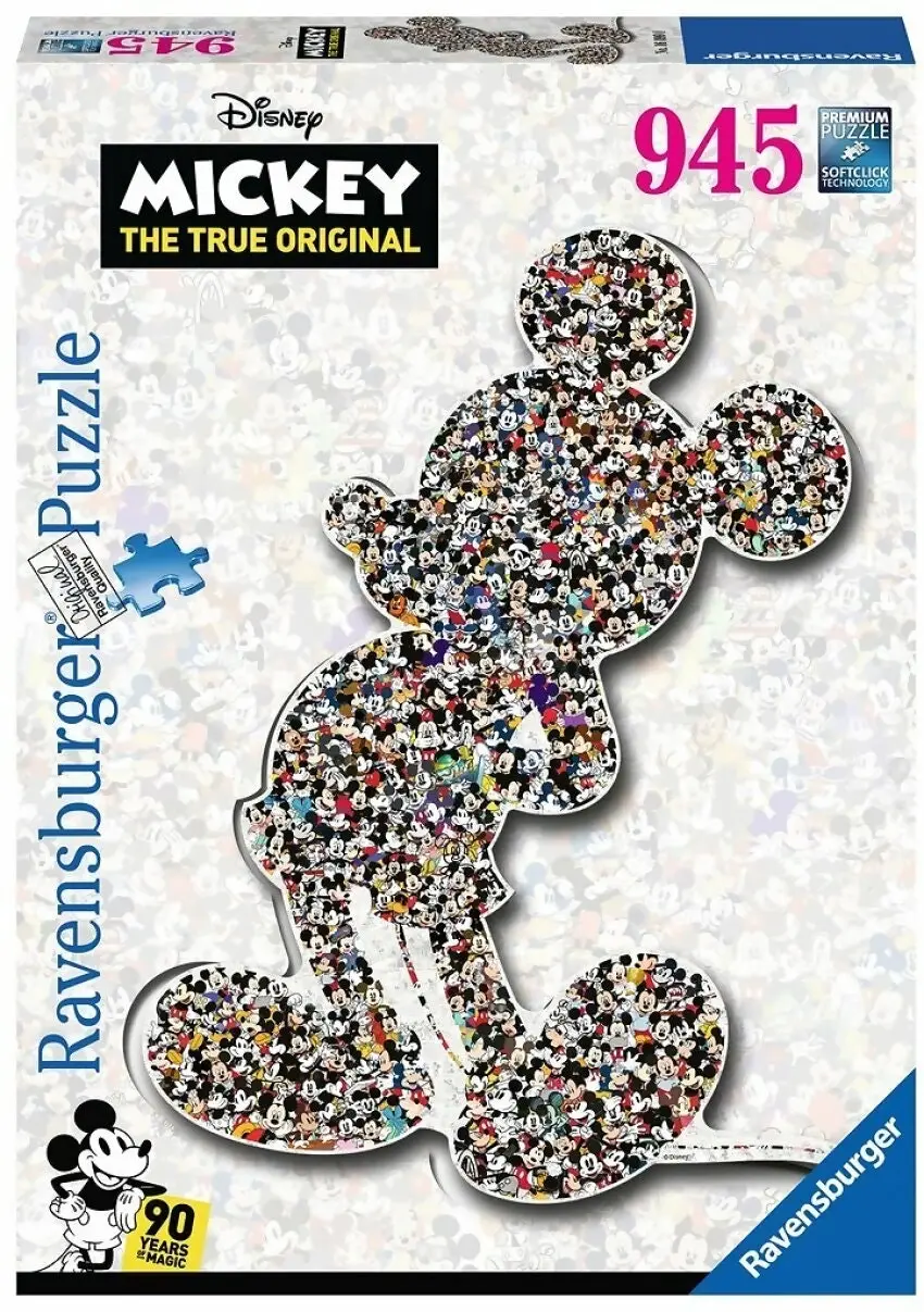 Ravensburger - Disney Mickey Mouse Shaped Jigsaw Puzzle 937 Pieces