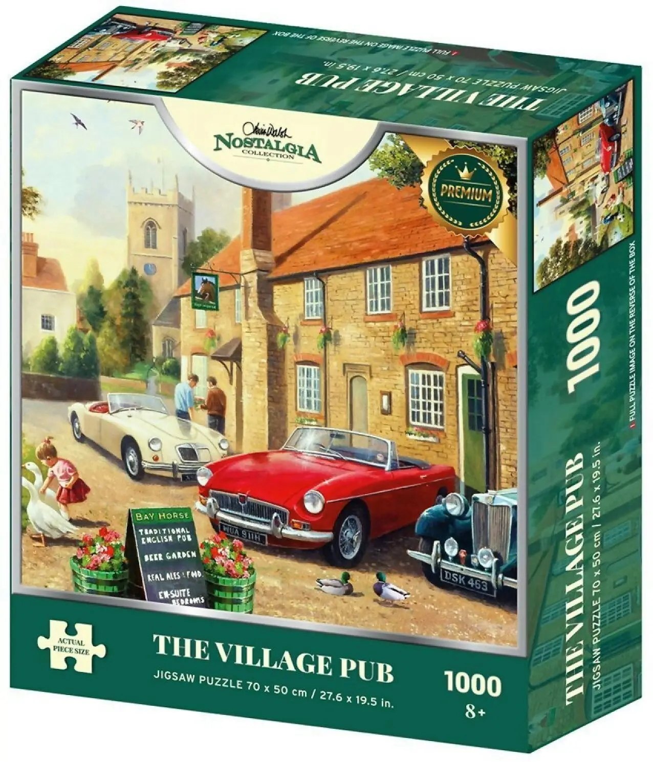 Holdson - Nostalgia Collection - The Village Pub - Jigsaw Puzzle 1000 Pieces