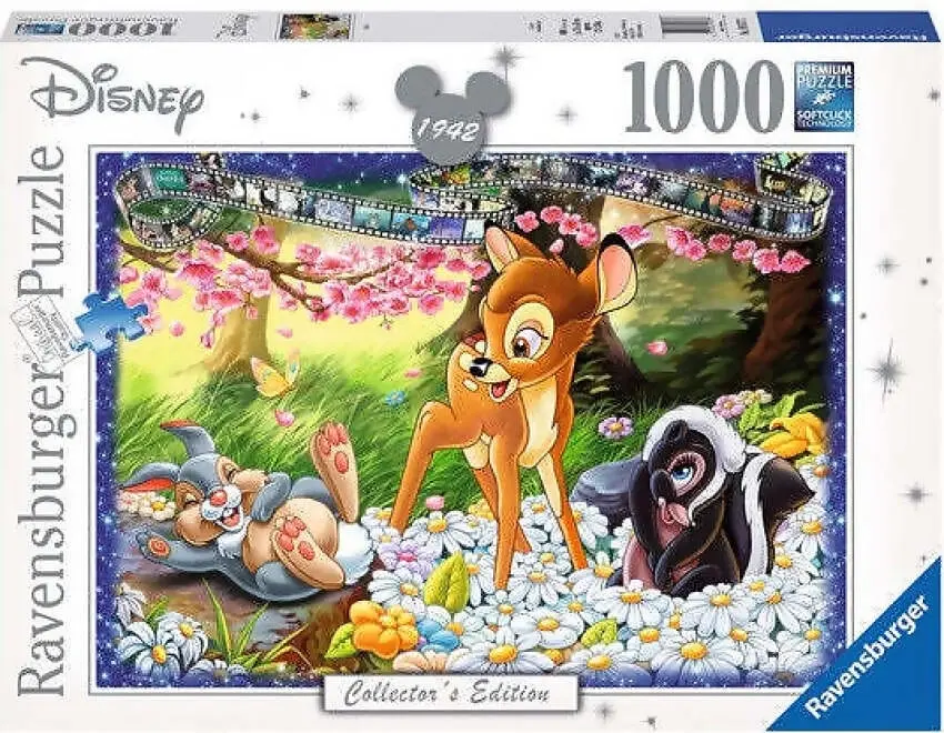 Ravensburger - Disney Memories Bambi 1942 Jigsaw Puzzle 1000 Pieces