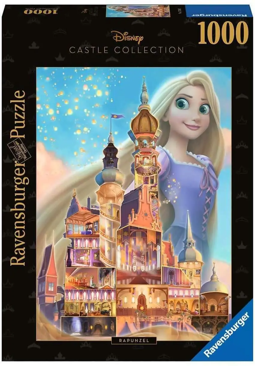 Ravensburger - Disney Castles Rapunzel Jigsaw Puzzle 1000 Pieces