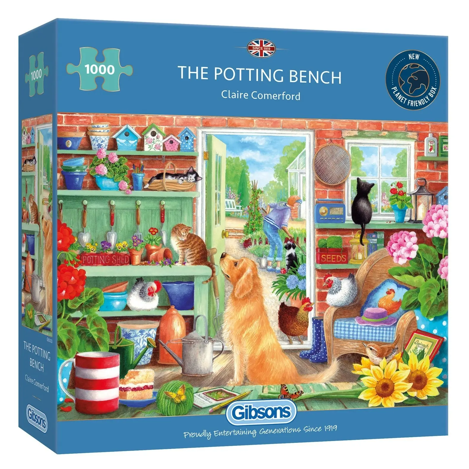 Gibsons - The Potting Bench - Jigsaw Puzzle 1000 Pieces