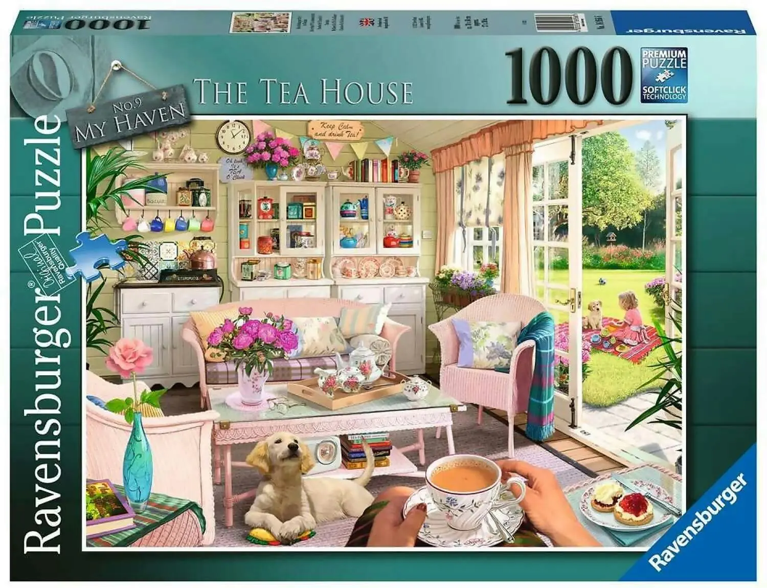 Ravensburger - The Tea House Jigsaw Puzzle 1000 Pieces