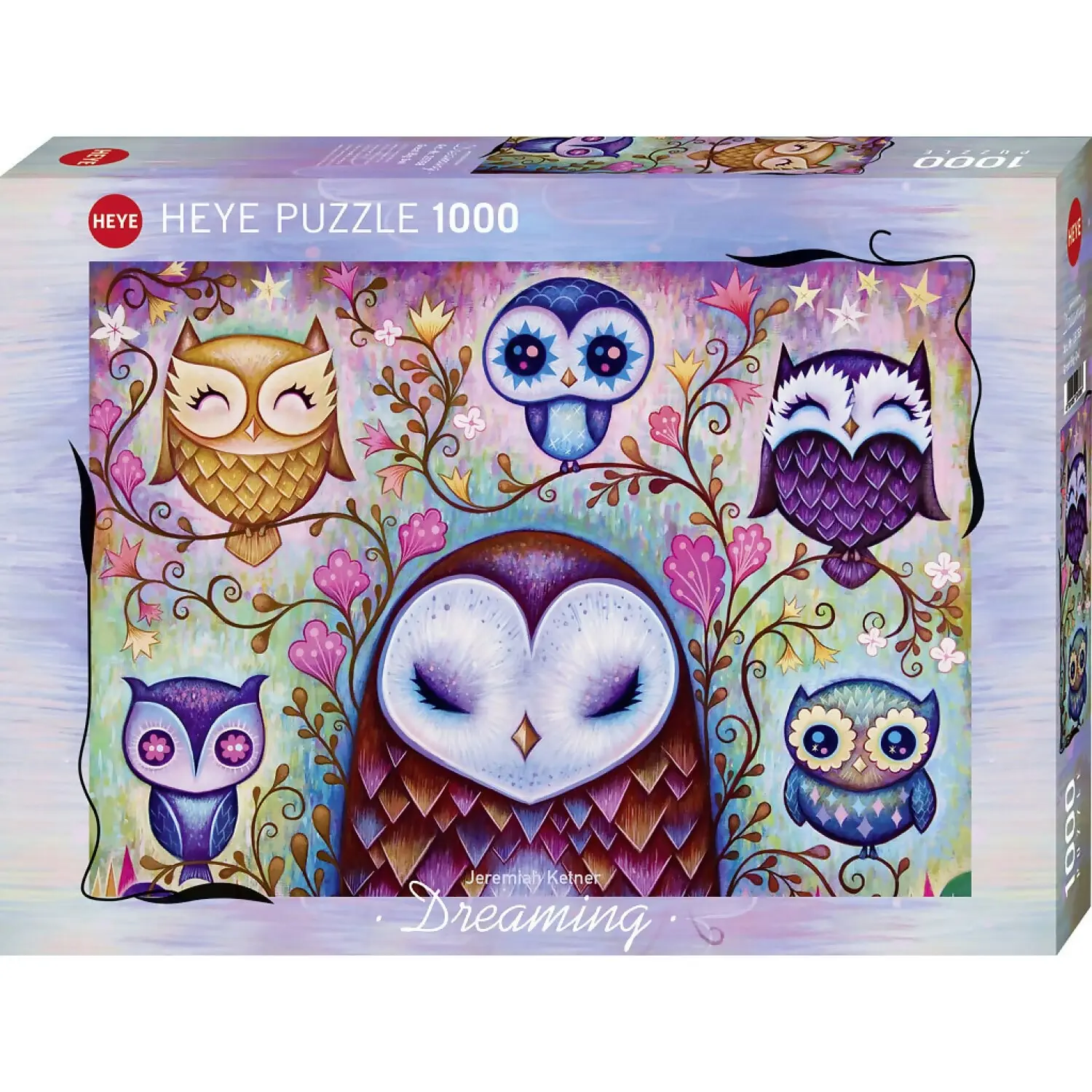 Heye - Dreaming Great Big Owl Jigsaw Puzzle 1000 Pieces