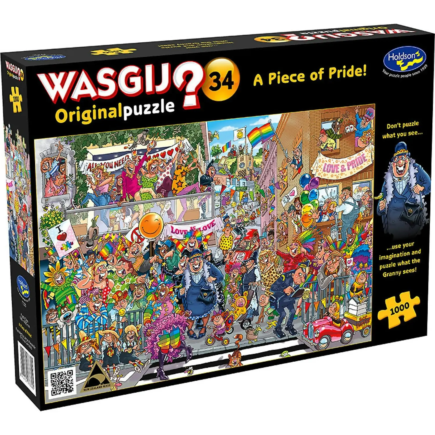 Wasgij? - Original 34 A Piece Of Pride Jigsaw Puzzle 1000 Pieces