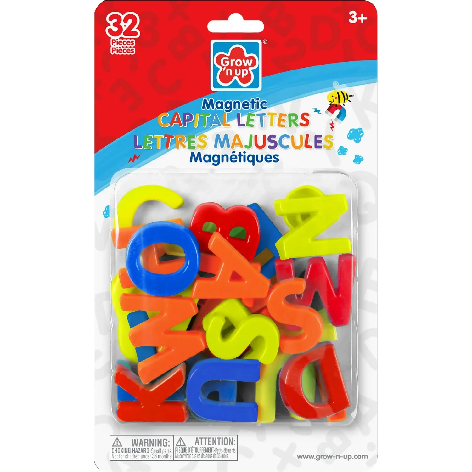 Grow'n Up - Magnetic Capital Letters 32pce