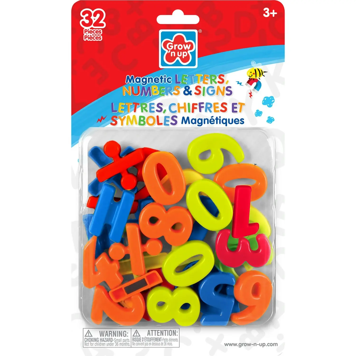 Grow'n Up - Magnetic Numbers 32pcs