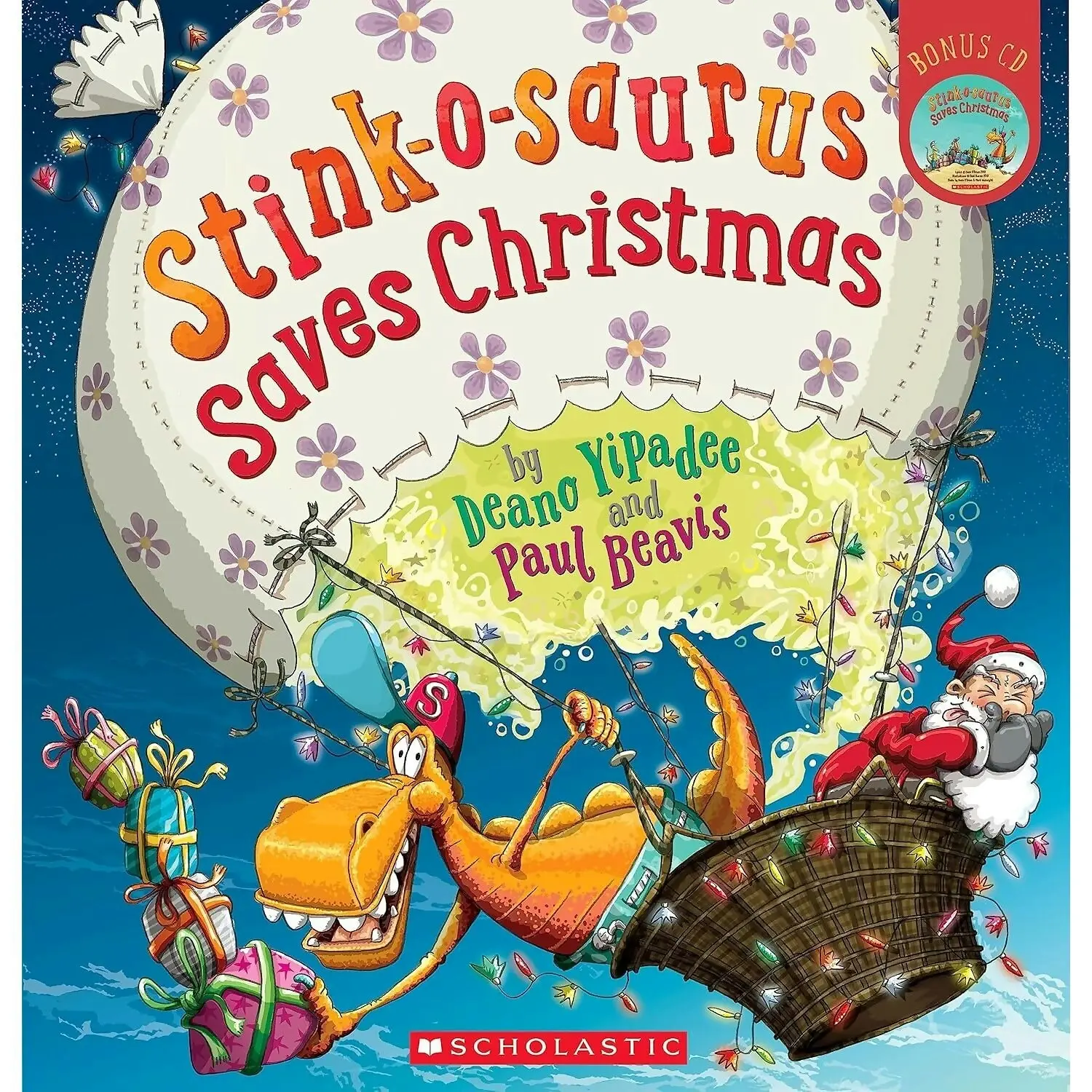 Scholastic - Stink-o-saurus Saves Christmas Book