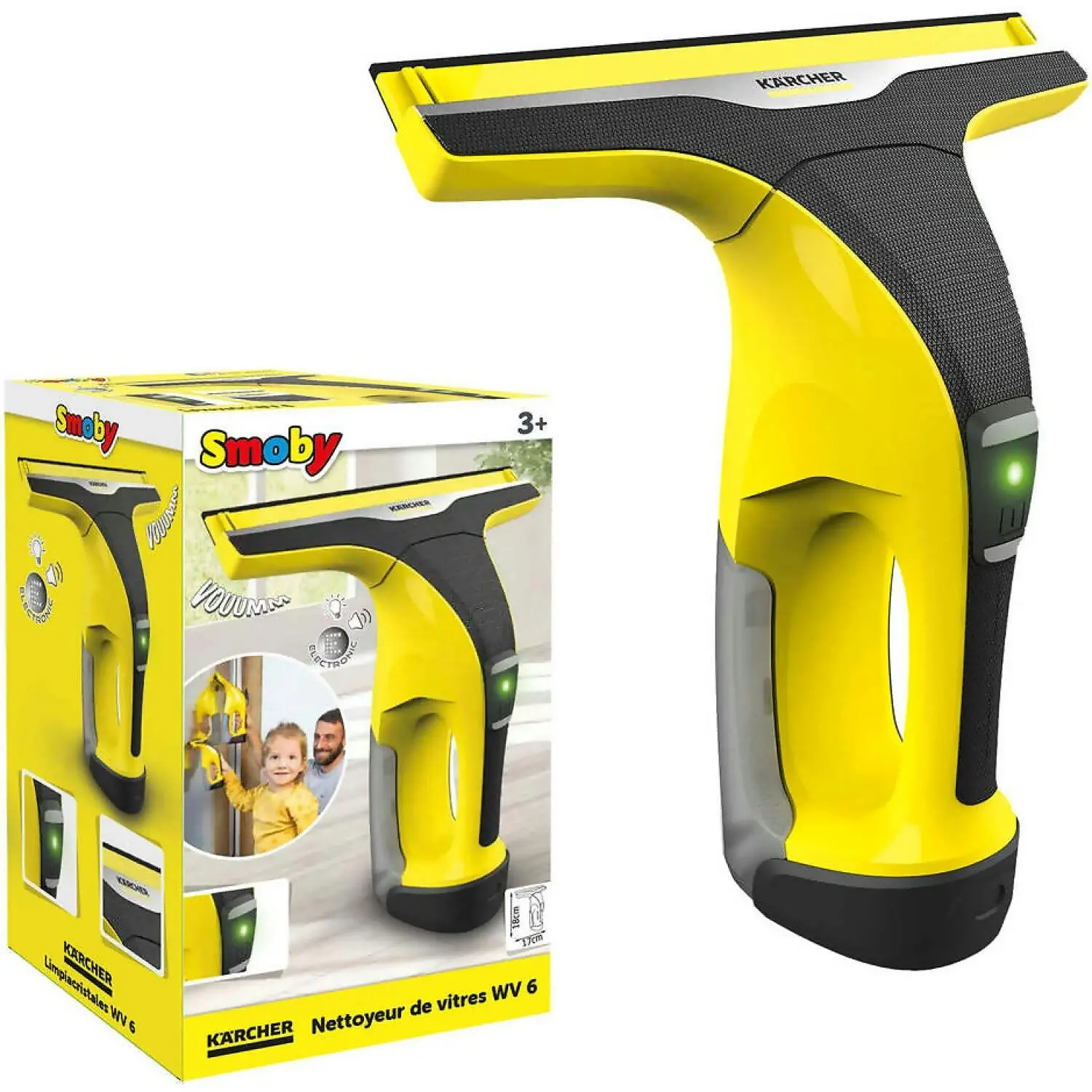 SMOBY - Karcher Toy WV6 Window Cleaner Role-Play