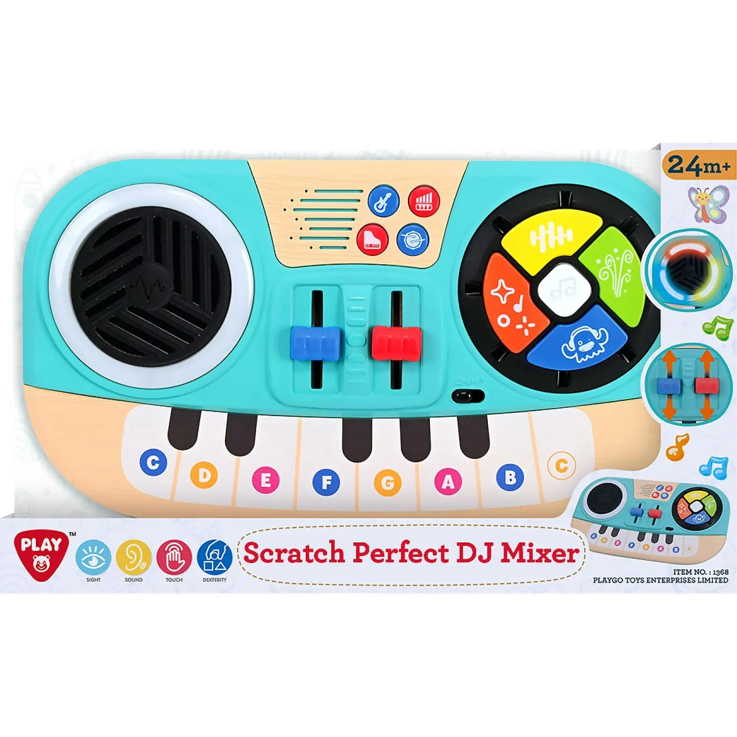 Playgo Toys Ent. Ltd. - Scratch Perfect Toy Dj Mixer