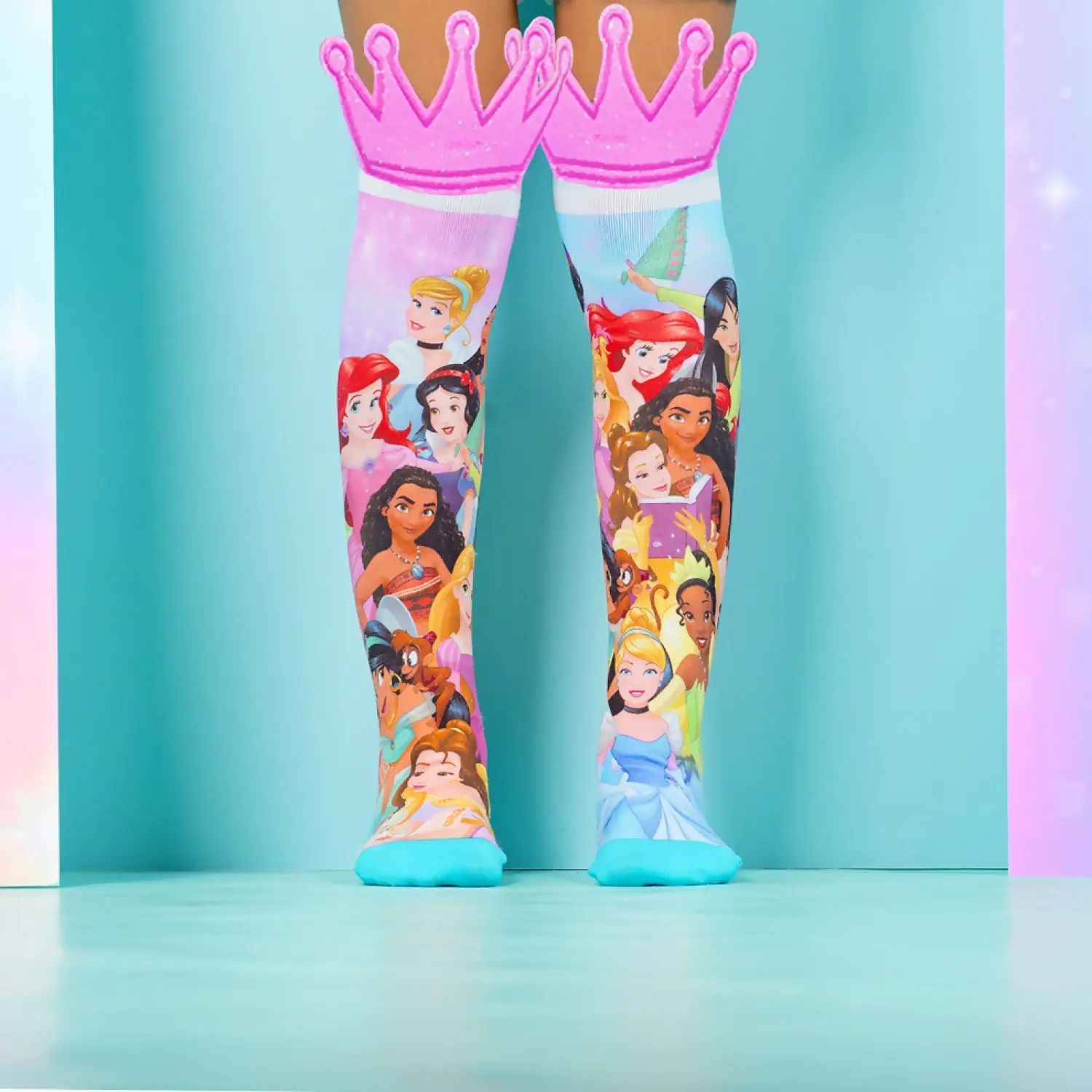 Madmia - Disney Princess Socks Kids & Adults Age 6y+