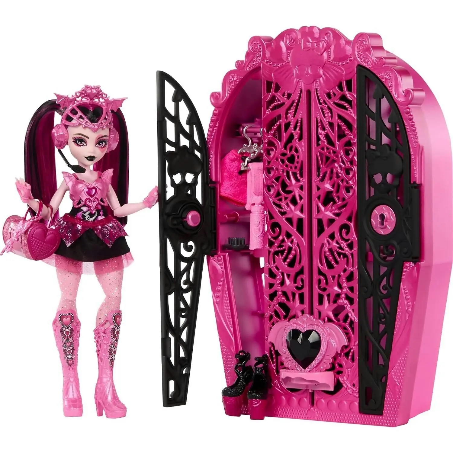 Monster High - Skulltimate Secrets Monster Mysteries Playset Draculaura Doll With 19+ Surprises - Mattel