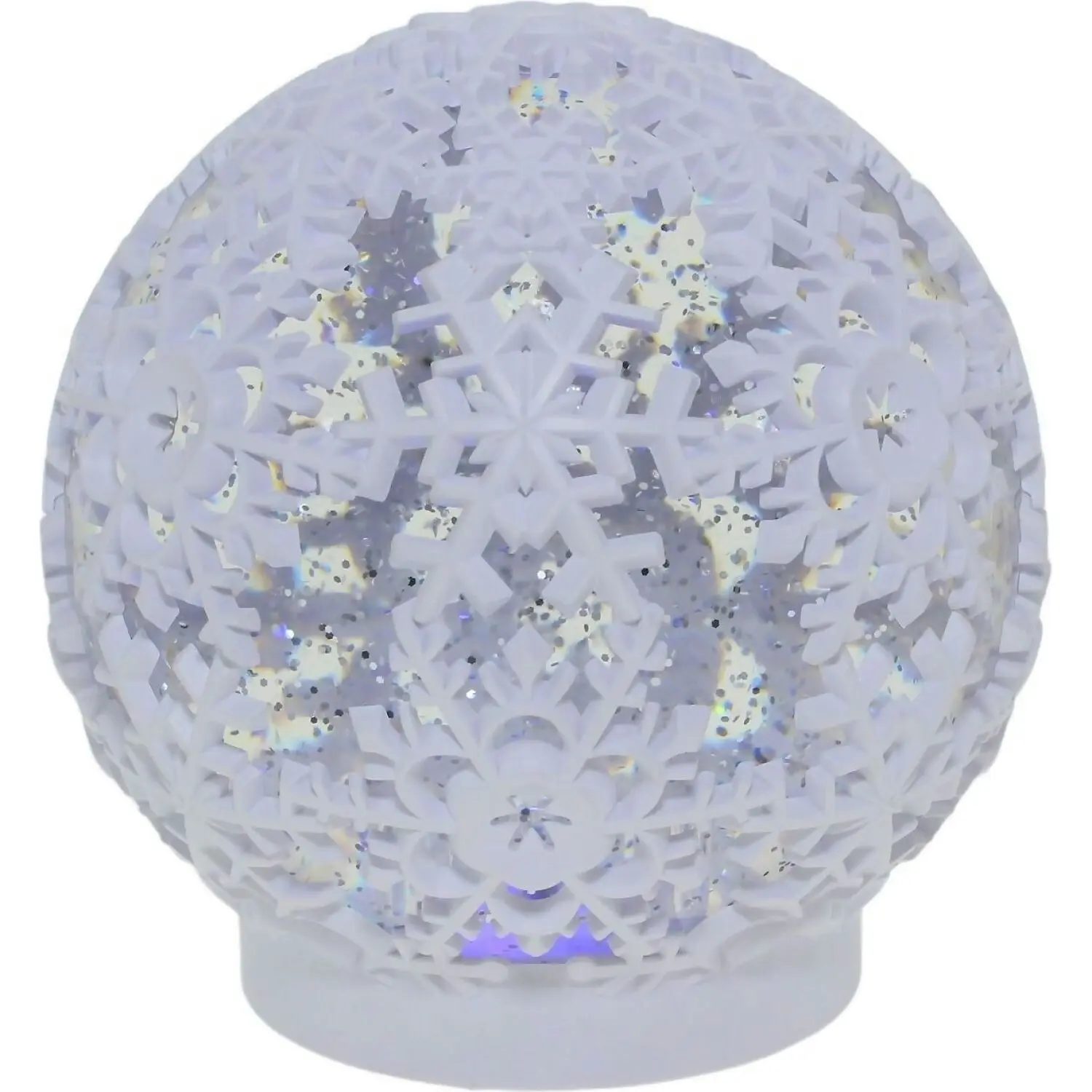 Cotton Candy - Xmas Led Waterball Blue Led Snowflake