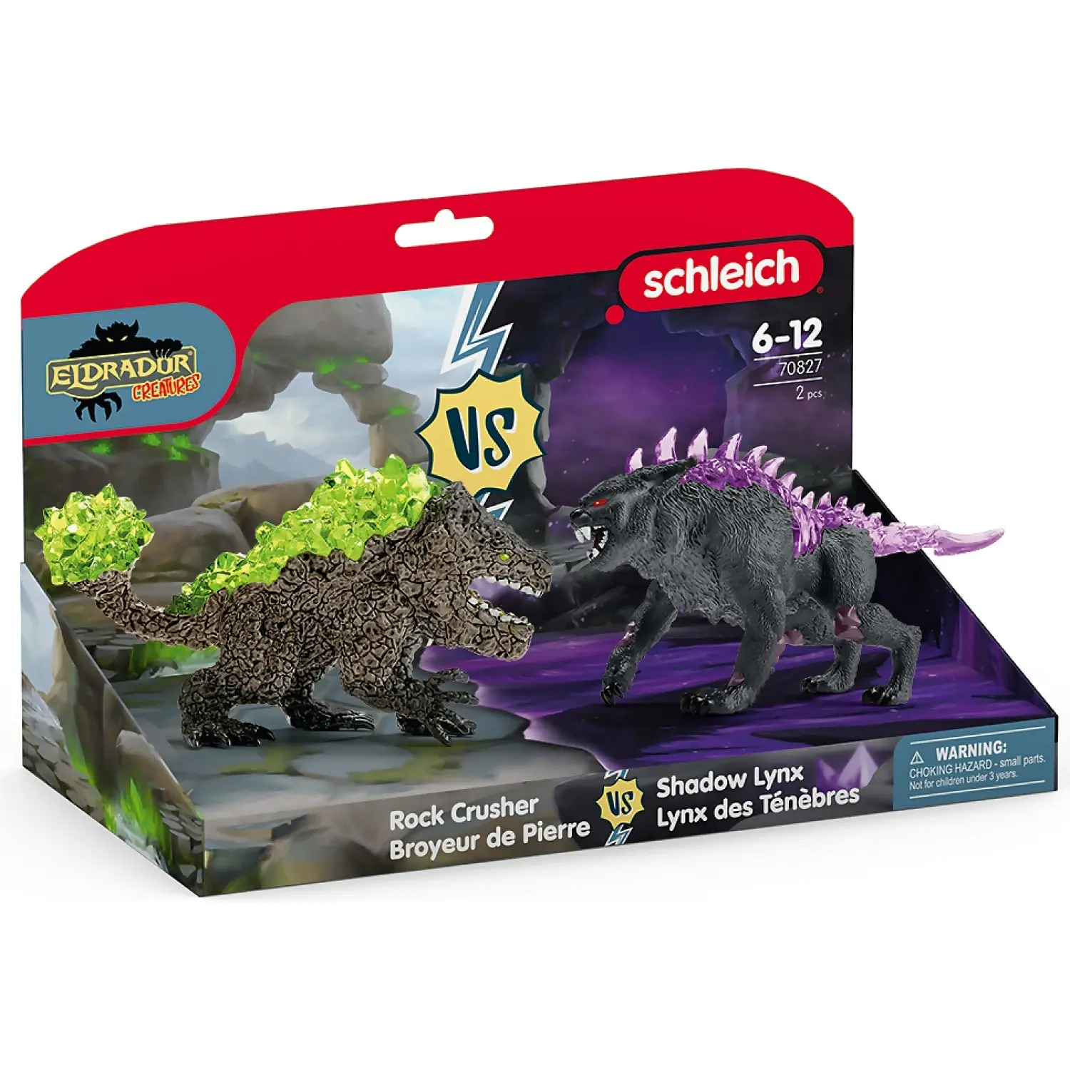 Schleich - Shadow Lynx Vs. Rock Crusher