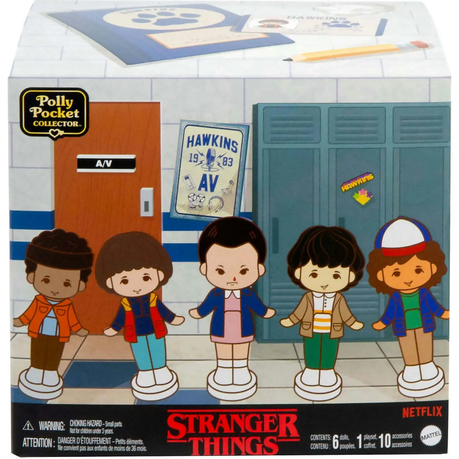 Polly Pocket - Collector Stranger Things Compact - Mattel