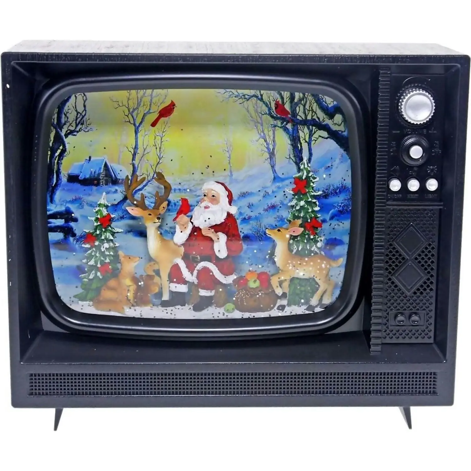 Cotton Candy - Xmas Lantern Black TV Plays Night B4 Xmas Story With Sound