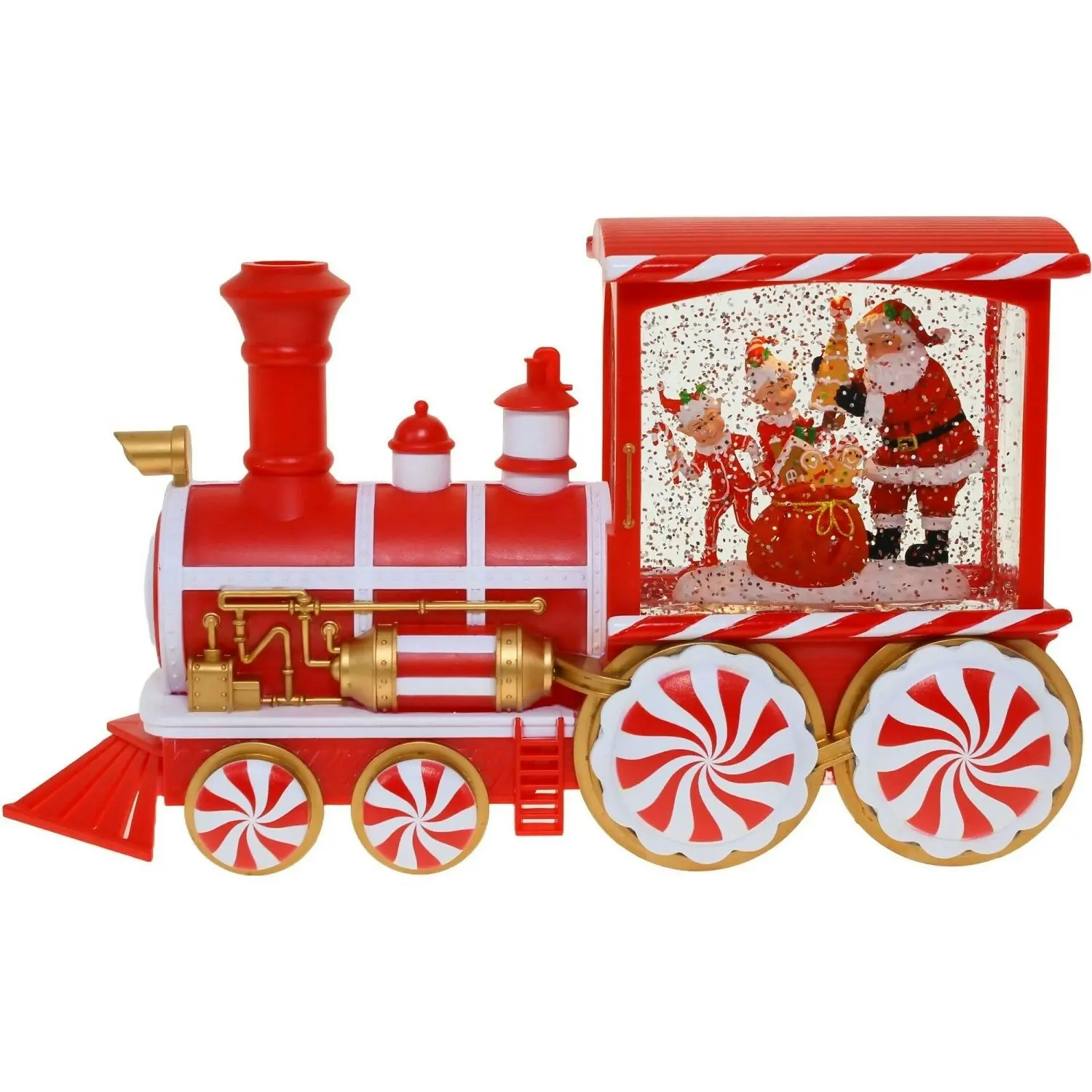 Cotton Candy - Xmas Lantern Candy Cane Santa Train