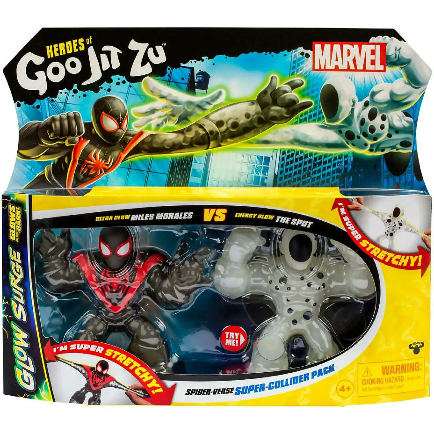 Heroes Of Goo Jit Zu - Marvel S9 Vs Pack Miles Morales Vs The Spot