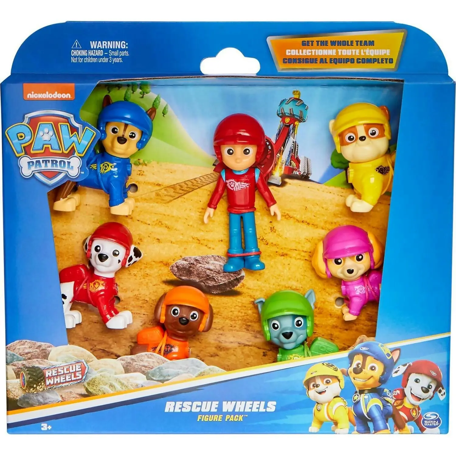 PAW Patrol - Rescue Wheels Toy Figures Gift Pack