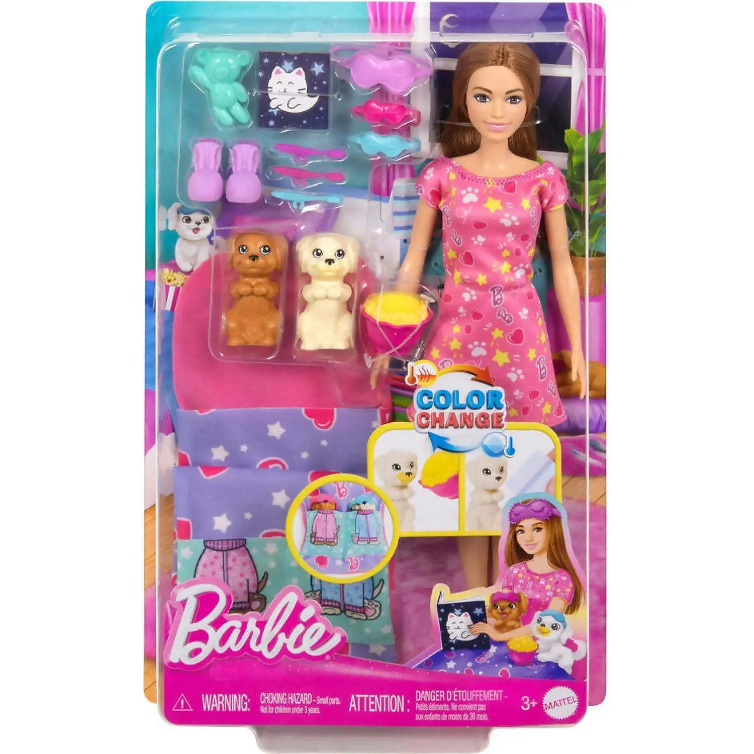 Barbie - Puppy Slumber Party Playset - Mattel