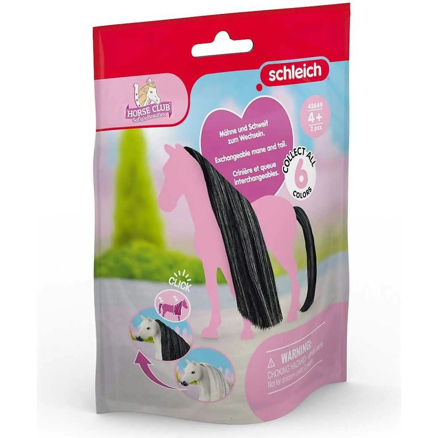 Schleich - Hair Beauty Horses Black Horse Club