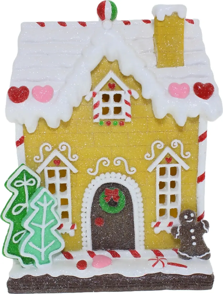 Cotton Candy - Xmas Gingerbread House LED