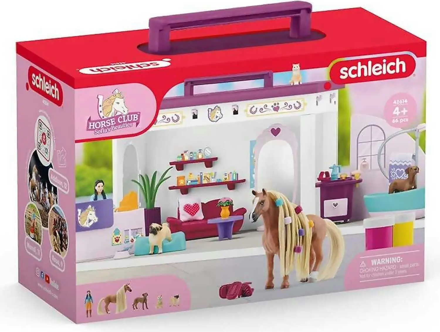 Schleich - Sofia's Beauties Pet Salon - Horse Club Animal Playset