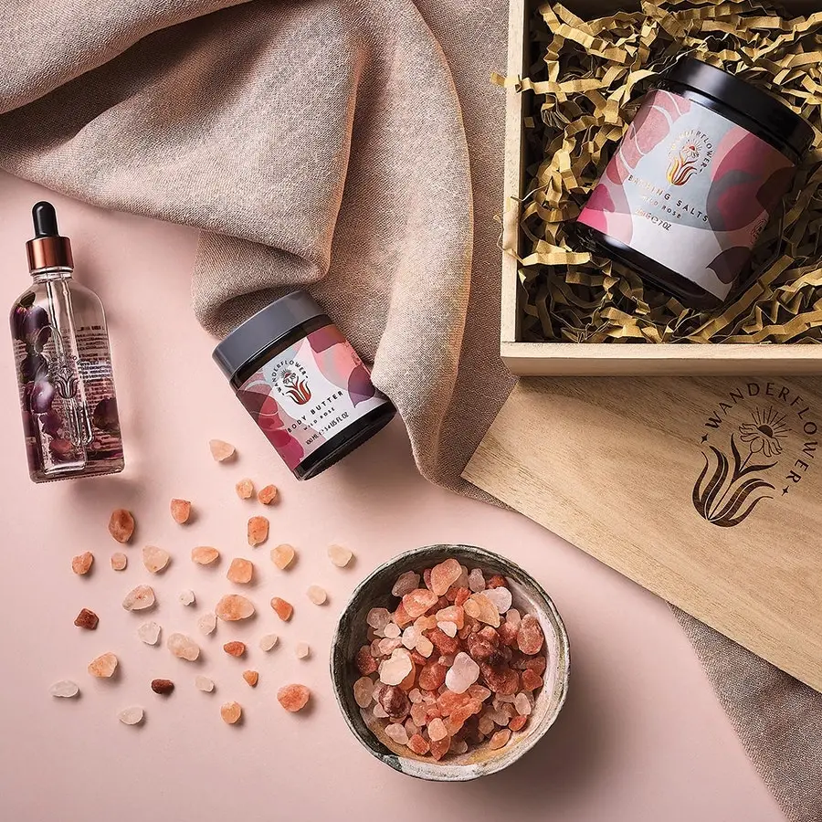 Wanderflower Time To Unwind Wellness Set