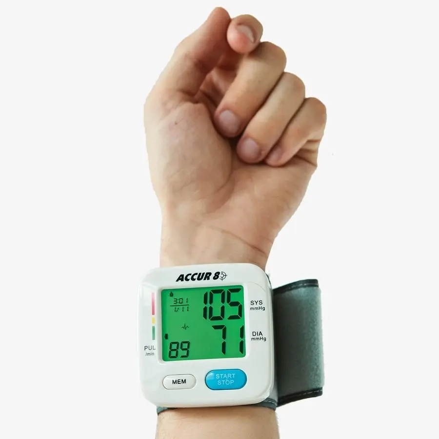 Colour Coded Blood Pressure Monitor