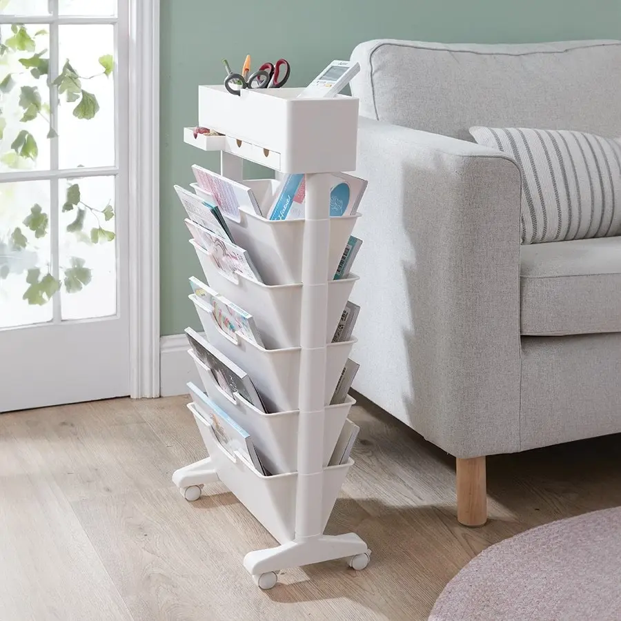 Magazine Storage Hobby Cart