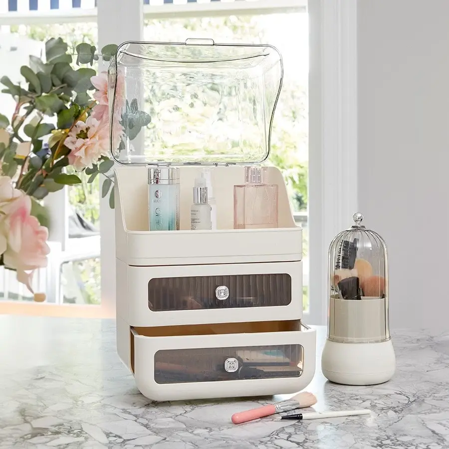 Cosmetic Storage with Drawers