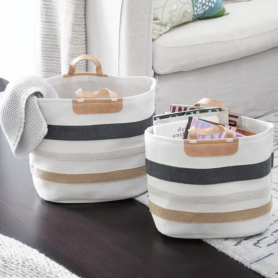 Living room Storage basket set 2