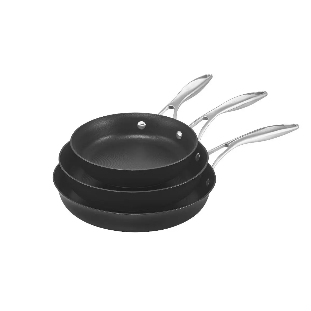 Circulon Style Frypan Black Triple Pack