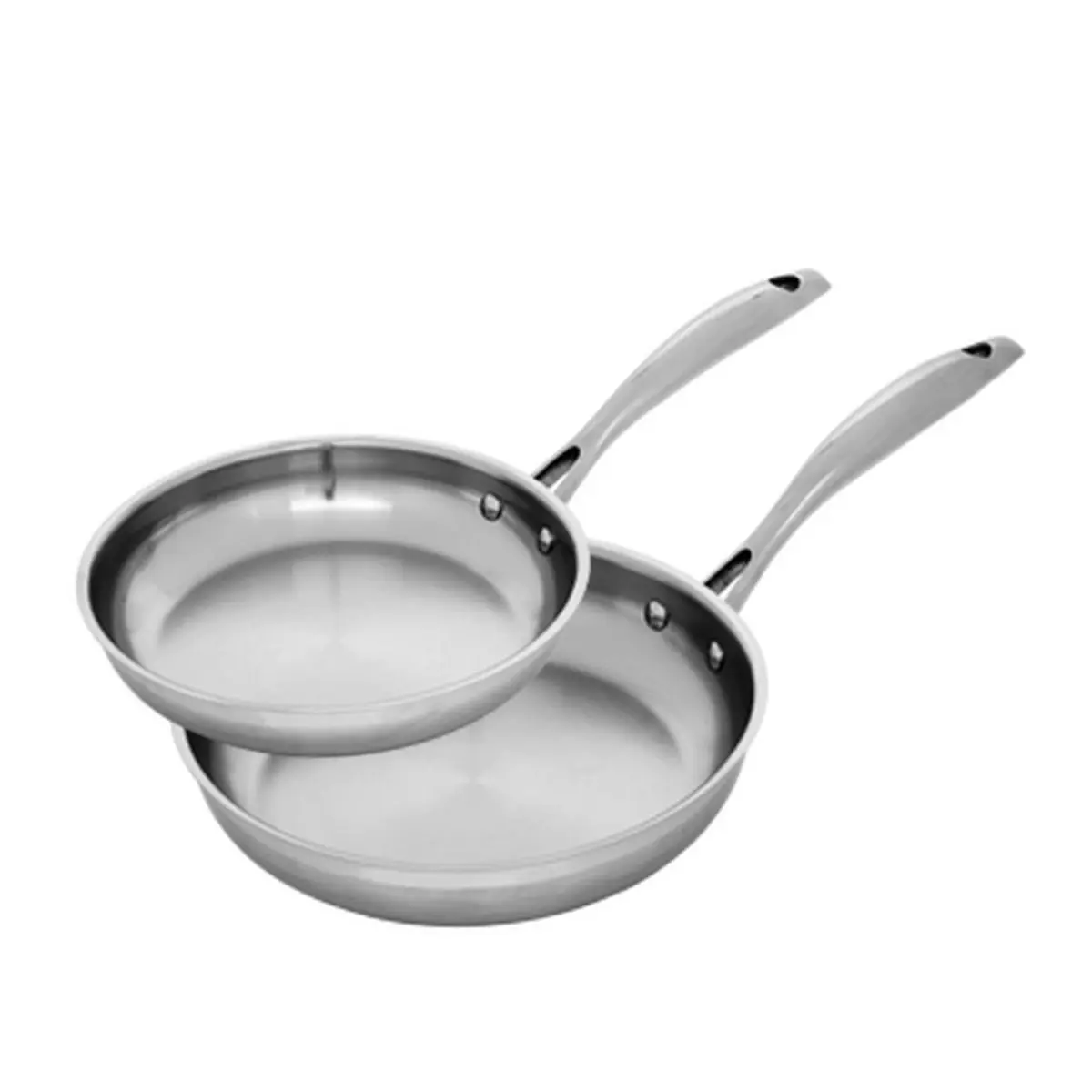 Swiss Diamond Premium Steel Frypan Twin Pack 20cm & 28cm