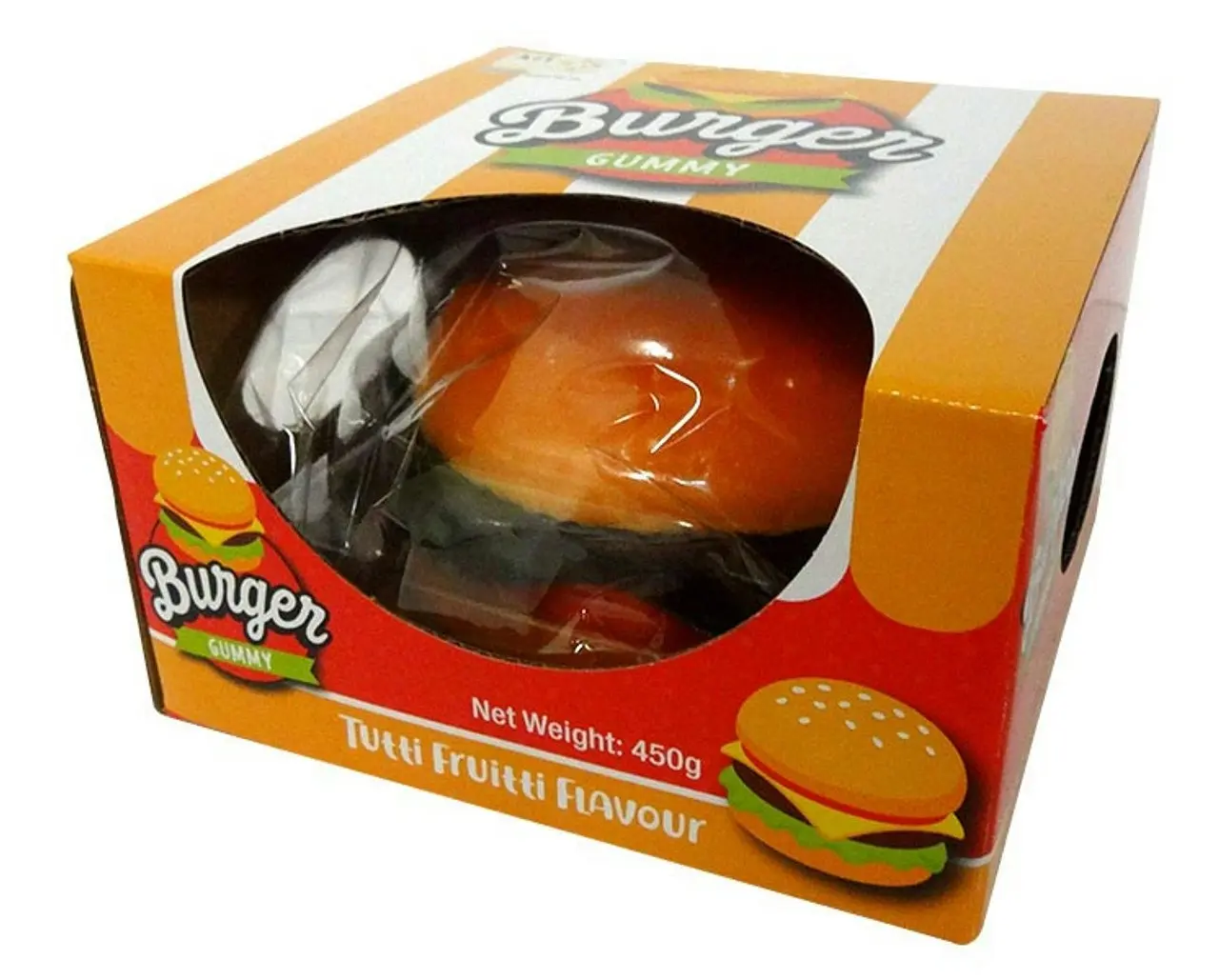 Gummy Burger Tutti Frutti 450g