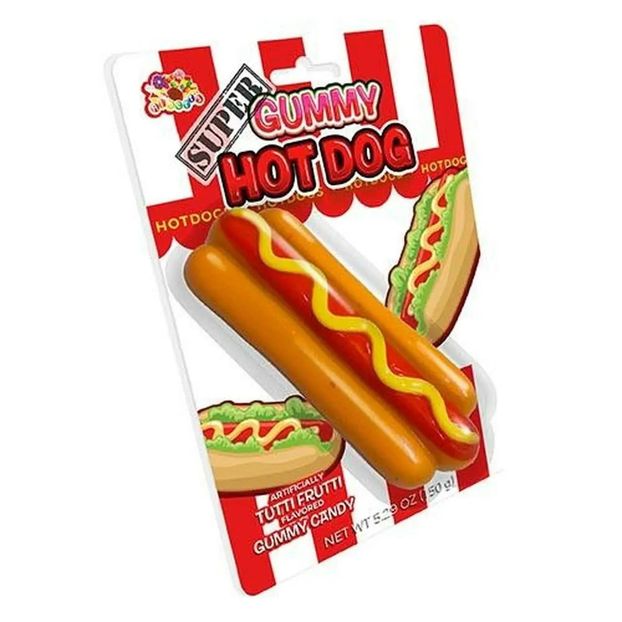 Super Gummy Hot Dog 150g