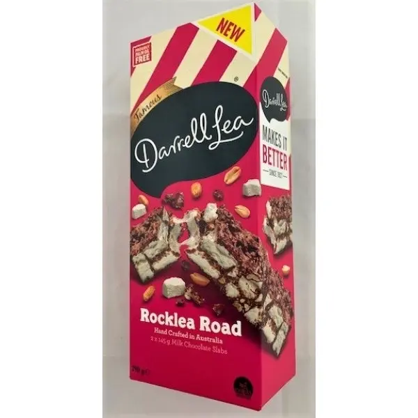 Darrell Lea Milk Chocolate Rocky Road 290g