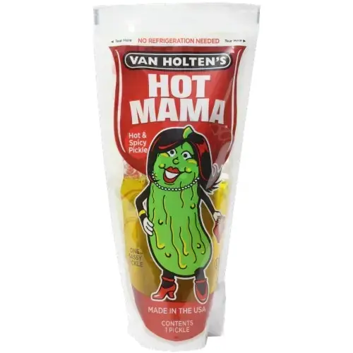 Van Holten's Pickle Jumbo Hot Mama Hot & Spicy