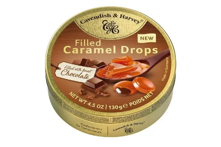 C&H CARAMEL CHOCOLATE DROPS 130G