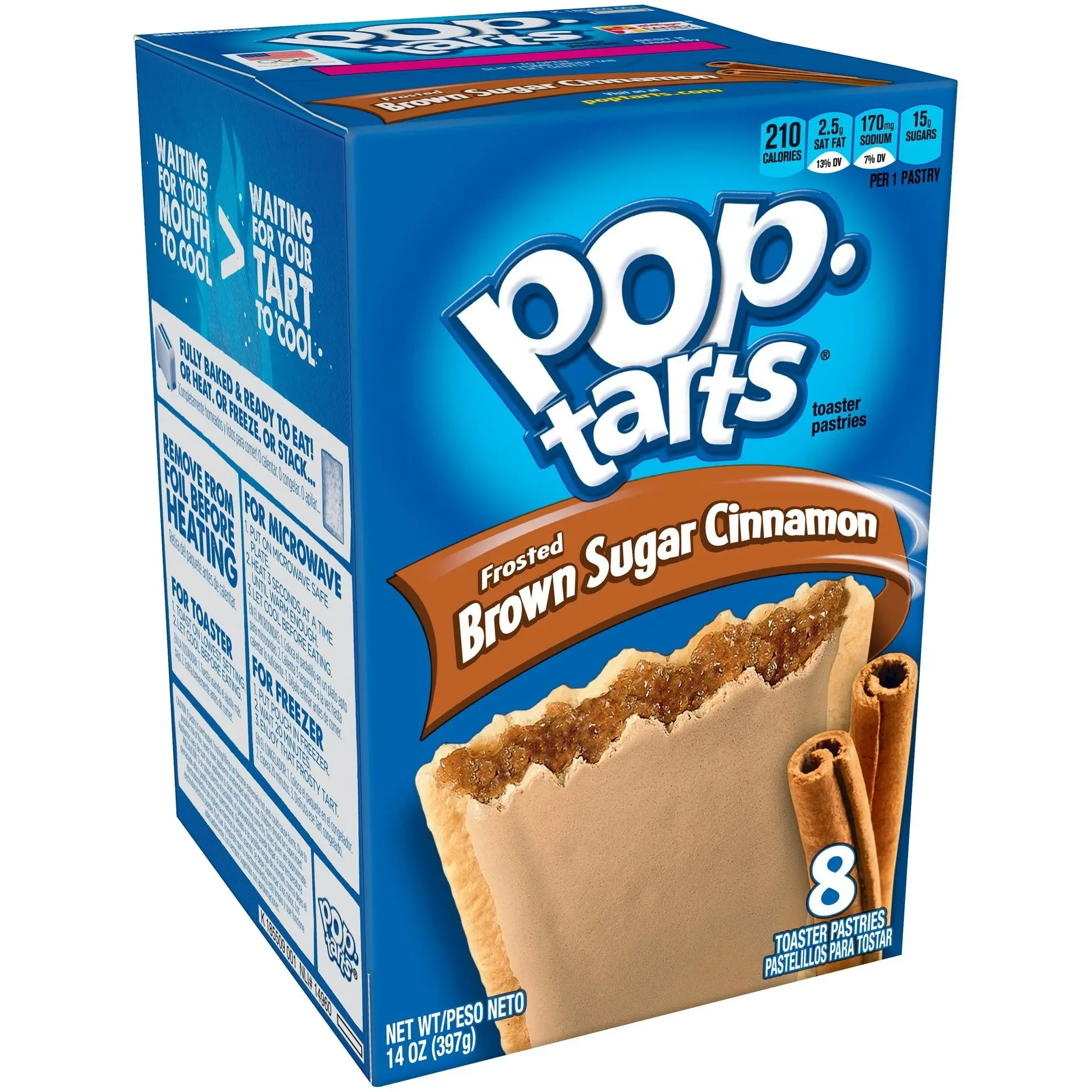 POP TARTS Brown Sugar CINNAMON 384g