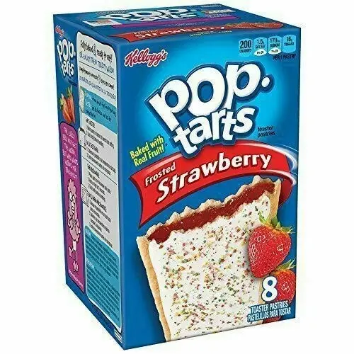 Pop Tarts Frosted Strawberry 384g