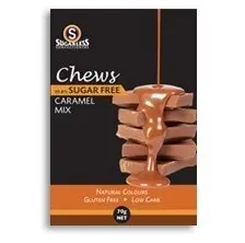 Sugarless Caramel Mix Chews 70g